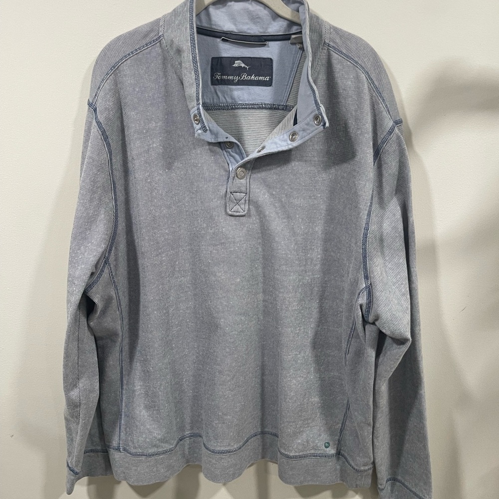Tommy Bahama Blue Men's Jersey Shirt